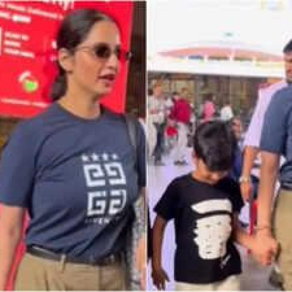 Sania Mirza Steps Out in Dubai with Son Izhaan, Embraces New Chapter Post-Separation