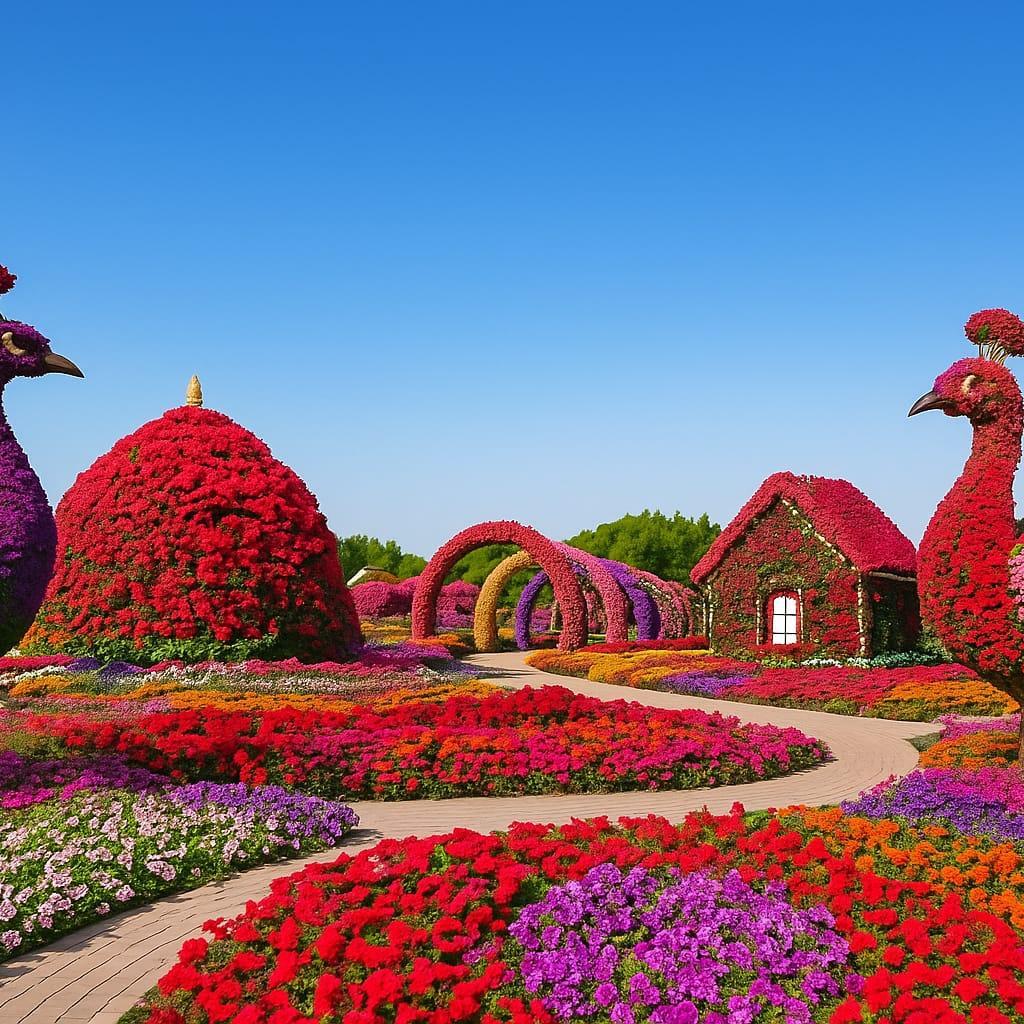Dubai Miracle Garden to Bloom Again with Season 14 Opening on September 29