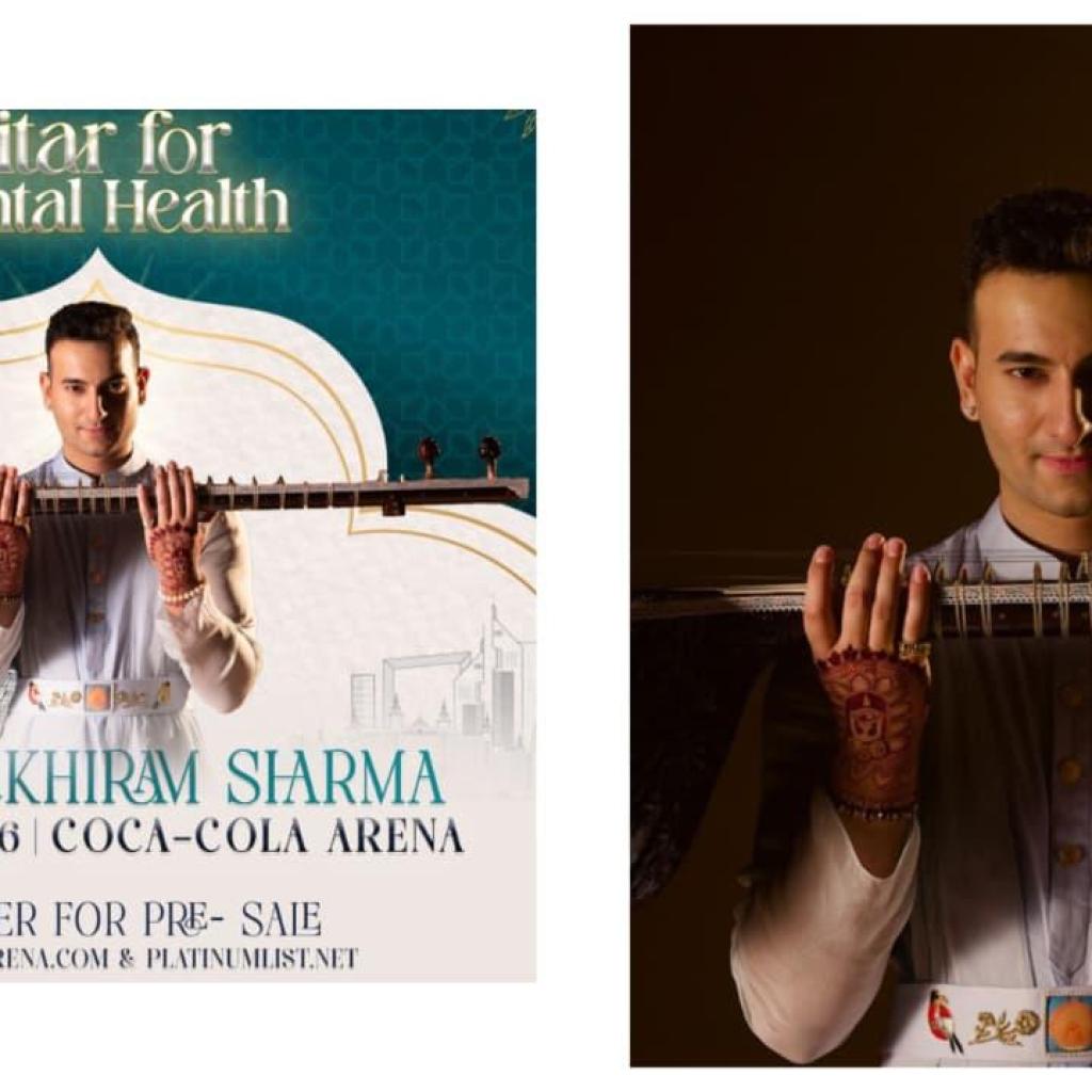 Indian Sitar Maestro Rishab Rikhiram Sharma to Debut in Dubai with “Sitar for Mental Health”