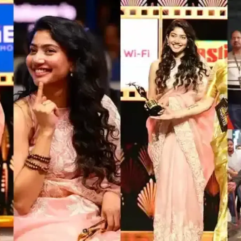 Sai Pallavi Wins Hearts at Dubai Awards with Saree Elegance