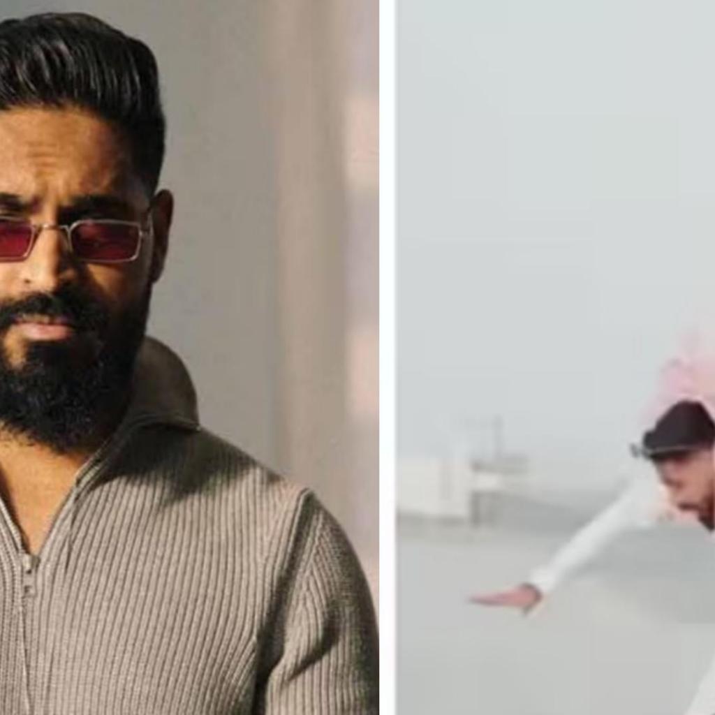 Emiway Bantai’s Risky Stunt During Dubai Video Shoot Raises Eyebrows Online