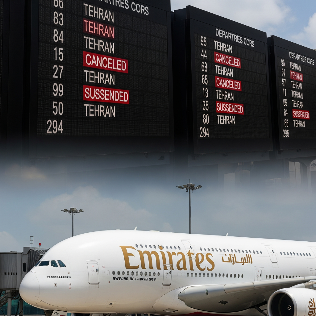 Emirates Extends Tehran Flight Suspension to Mid-July Amid Regional Tensions