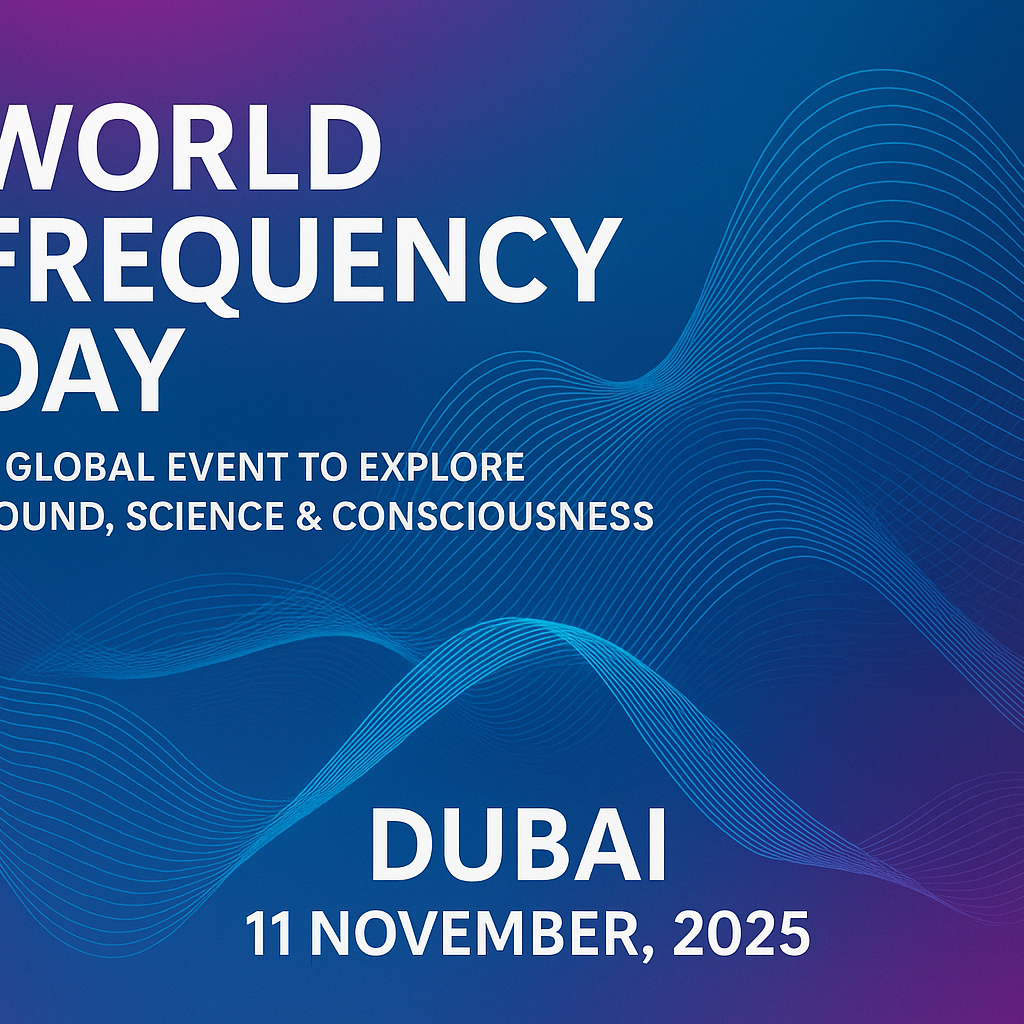 Dubai to Host the Inaugural World Frequency Day – A Global Celebration of Sound, Science, and Human Consciousness