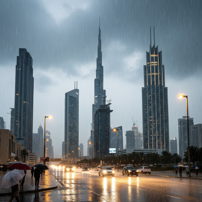 Heavy Rains Follow 39 Cloud-Seeding Operations in UAE