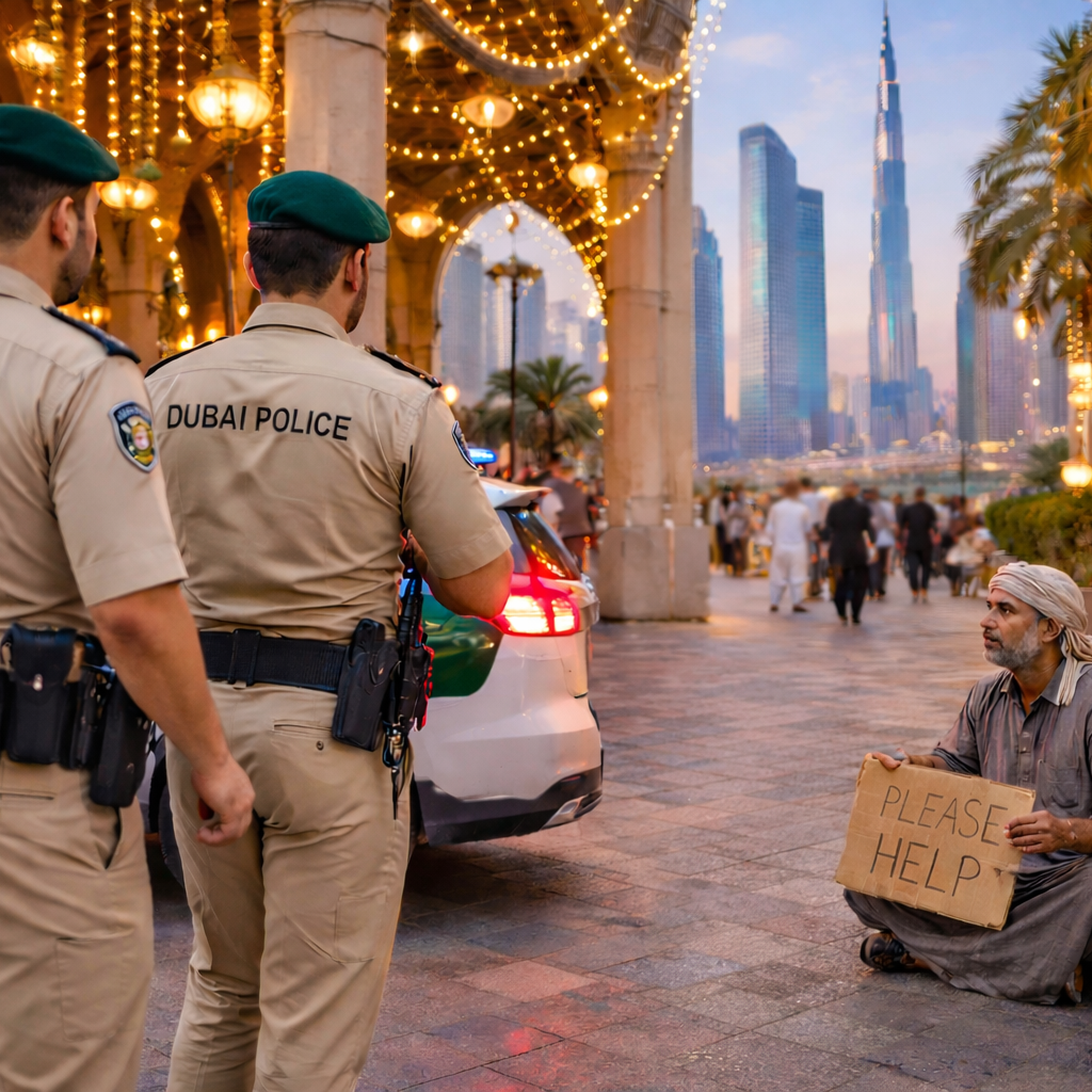 Dubai Police Sound Alarm Over Organised Begging and Scams Ahead of Ramadan
