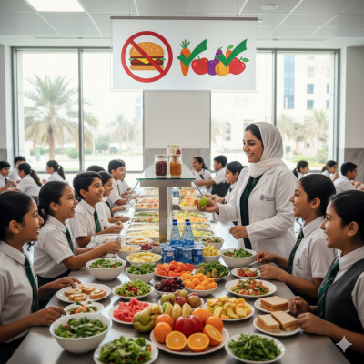 UAE Ministry of Education Bans Junk Food in School Cafeterias to Promote Student Health