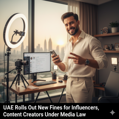 Influencers in UAE Face New Rules and Heavy Fines Under Updated Media Regulations