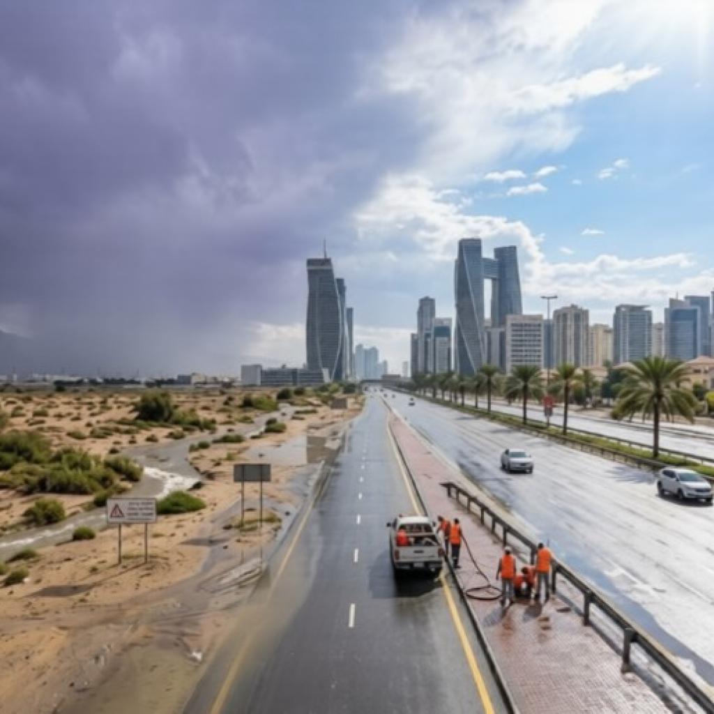 Clearer Skies Ahead: UAE Weather Set to Improve After Final Wave of Rain