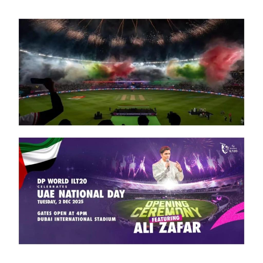 ILT20 Season 4 Begins in Dubai With a Grand, Festival-Style Opening Ceremony