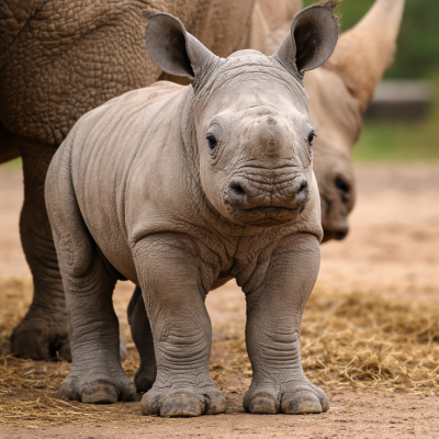 Dubai Safari Park Welcomes Second Endangered White Rhino Calf, Marking Major Conservation Success