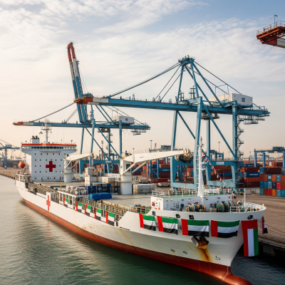 UAE continues humanitarian support to Gaza with major aid shipment