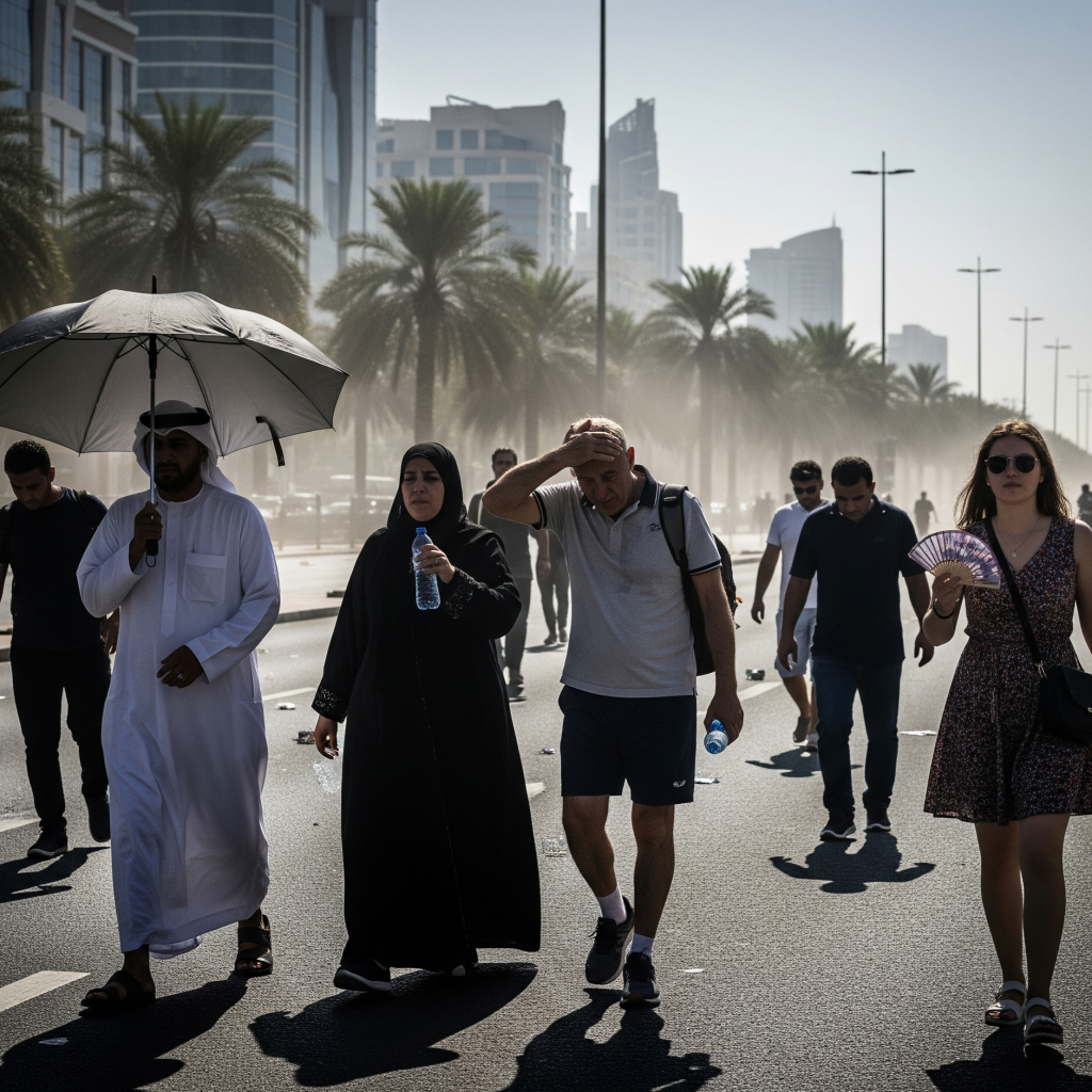 UAE Sets New August Temperature Record: 51.8°C Recorded in Al Ain