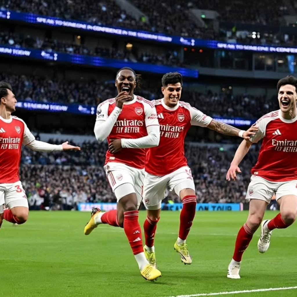 Arsenal's Eze sinks Spurs once more, while Liverpool's late performance destroys Forest