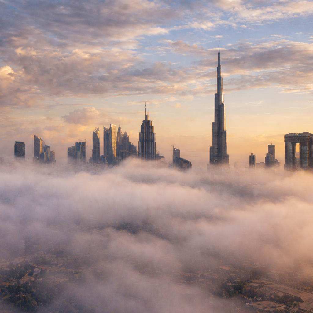 UAE Weather Forecast: Partly Cloudy with Humid Nights and Patchy Fog Expected on Saturday
