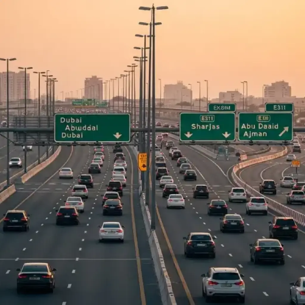 UAE Weekend Traffic Patterns: Best & Worst Times to Travel Between Emirates