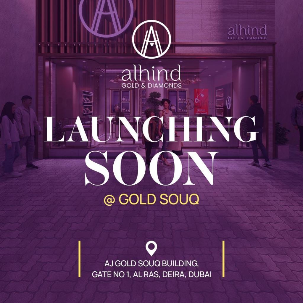 UAE’s Best Jewelry Brand, Alhind Gold & Diamonds, Ready to Open 9th Store in Gold Souk